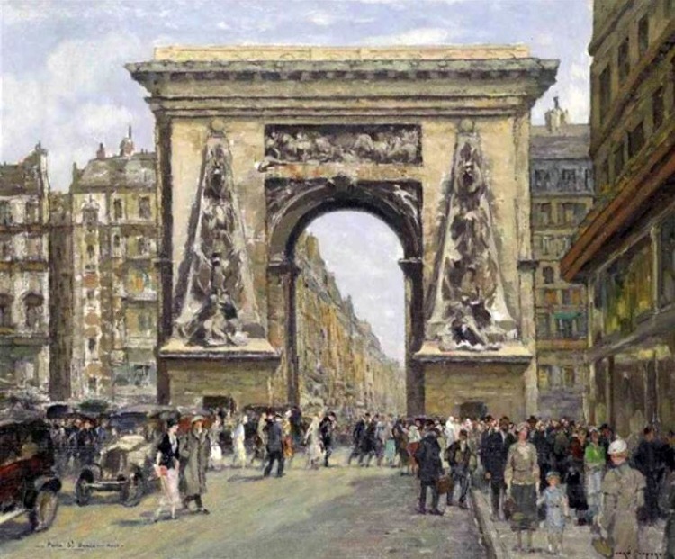 Eglise St-Laurent par Etienne Galien Laloue