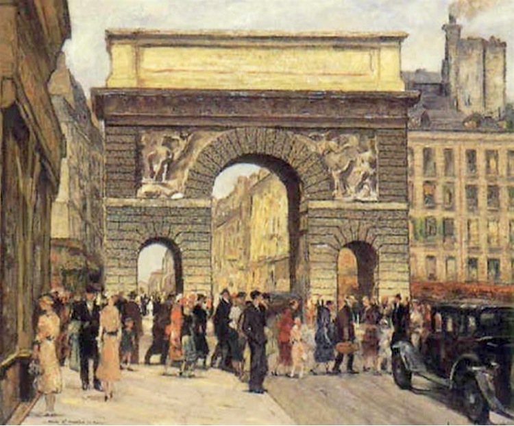 Eglise St-Laurent par Etienne Galien Laloue