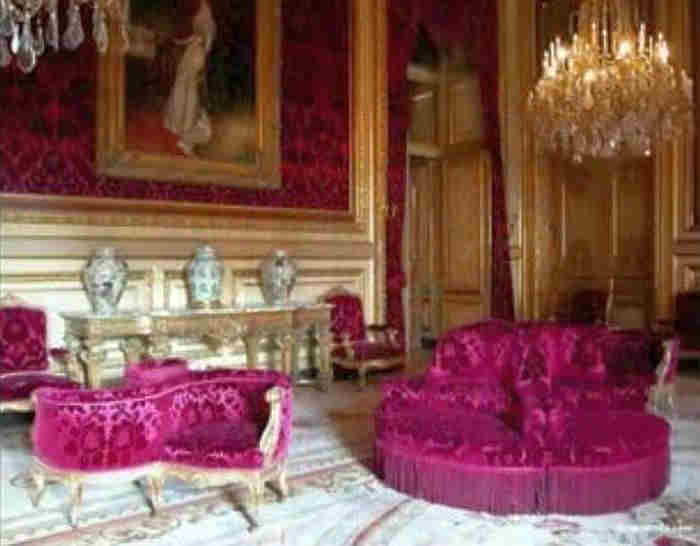 Appartements de  de Napol&eacute;on3 au Louvre
