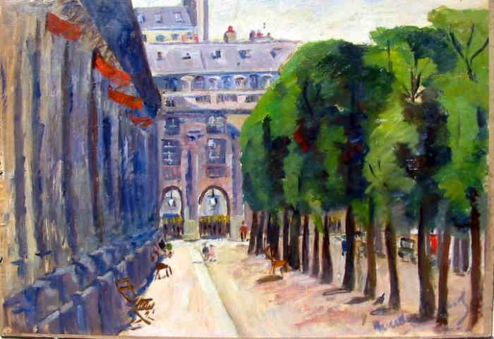 Palais Royal par Marcelle Bergerot-Cahen