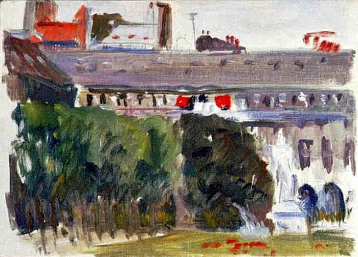 Palais Royal par Marcelle Bergerot-Cahen