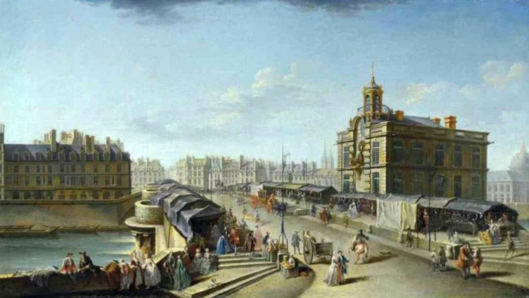 Pont Neuf et Samaritaine par Nicolas Raguenet