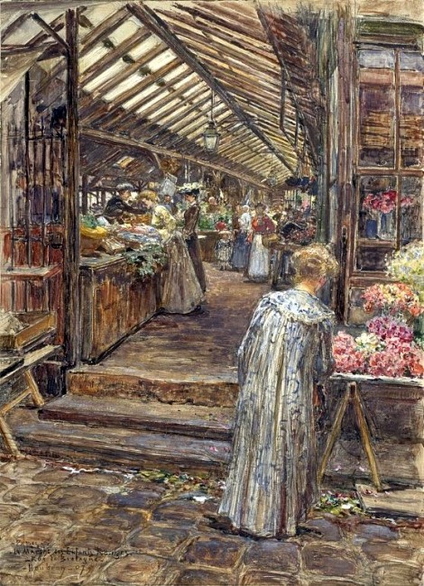 march&eacute; des enfants rouges Fr&eacute;d&eacute;ric anatole Houbron