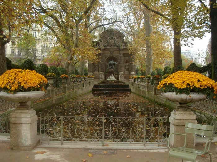 Fontaine M&eacute;dicis, jardin du Luxembourg &agrave; Paris