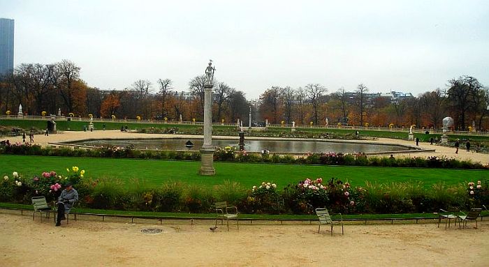 Le grand bassin  jardin du Luxembourg &agrave; Paris