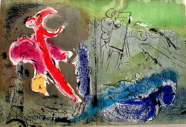  Marc Chagall, vision de Paris